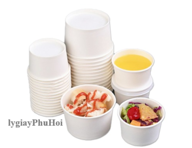 Tô Giấy Trắng 10oz (350ml)